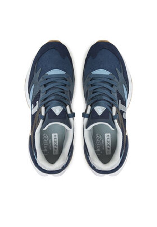 Joma Sneakersy C1400 2521 C1400S2521 Granatowy. Kolor: niebieski. Materiał: materiał