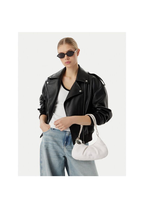 Torebka Calvin Klein. Kolor: biały