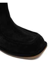 Bronx Botki 47645-OC Czarny. Kolor: czarny. Materiał: skóra, zamsz #4