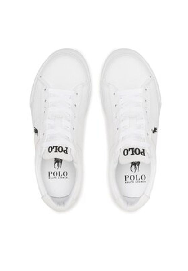 Polo Ralph Lauren Sneakersy Sayer 816893734003 Biały. Kolor: biały. Materiał: materiał