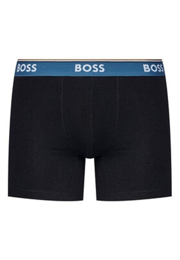 BOSS Komplet 3 par bokserek 50531691 Czarny. Kolor: czarny. Materiał: bawełna
