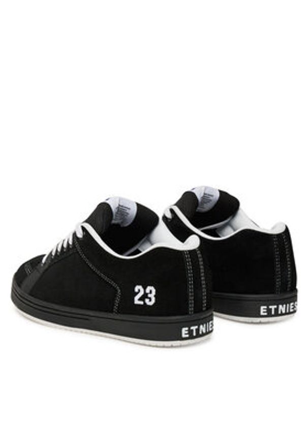 Etnies Sneakersy Sal 23 4102000155 Czarny. Kolor: czarny. Materiał: zamsz, skóra