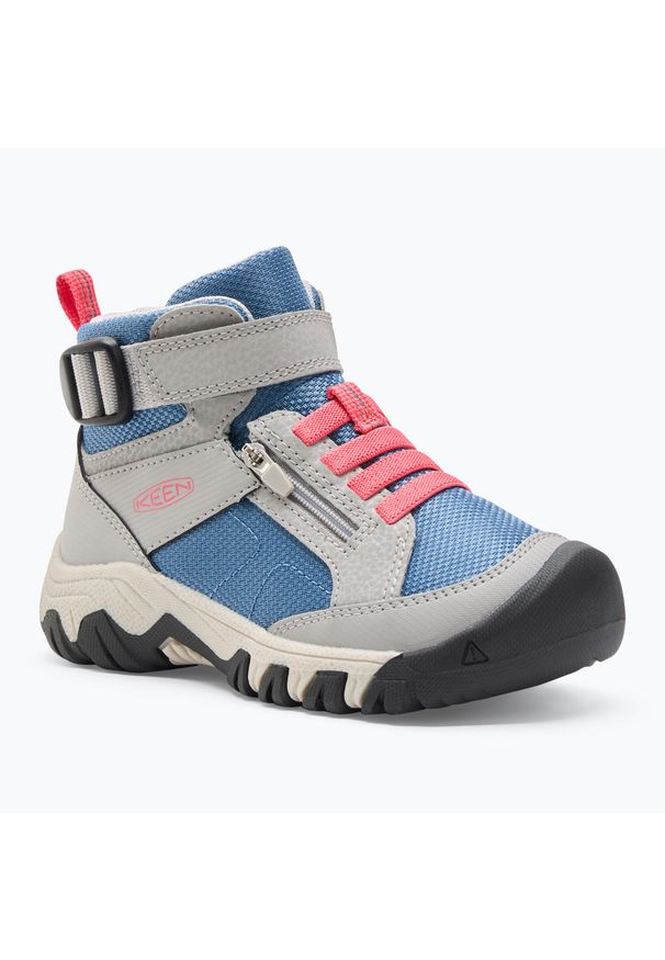 keen - Buty turystyczne dziecięce KEEN Targhee Boundless. Kolor: niebieski. Sport: turystyka piesza