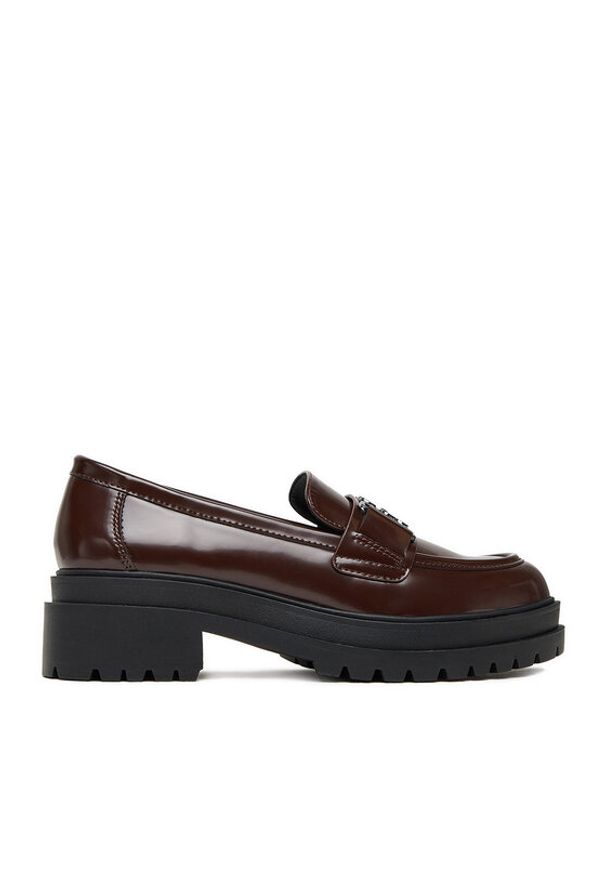 Nine West Loafersy CEO-KARIMA-01 Brązowy. Kolor: brązowy. Materiał: syntetyk, materiał