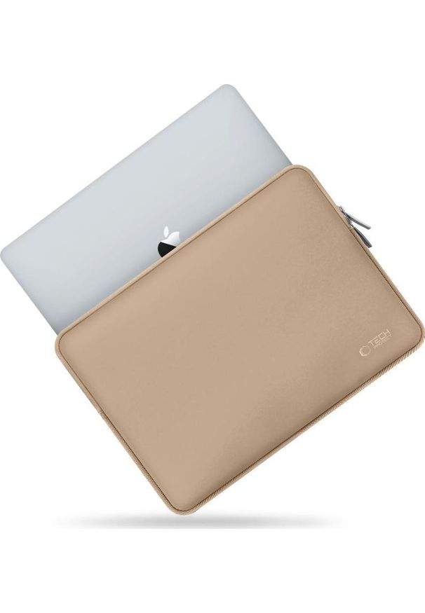 TECH-PROTECT - Pokrowiec Tech-Protect NeoSlim do laptopa 13-14'' beżowy. Kolor: beżowy. Materiał: tkanina, neopren, materiał, polar. Styl: elegancki, biznesowy, casual