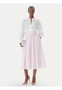 JOOP! Spódnica midi Sedef 30102096 Różowy Regular Fit. Kolor: różowy. Materiał: bawełna #4