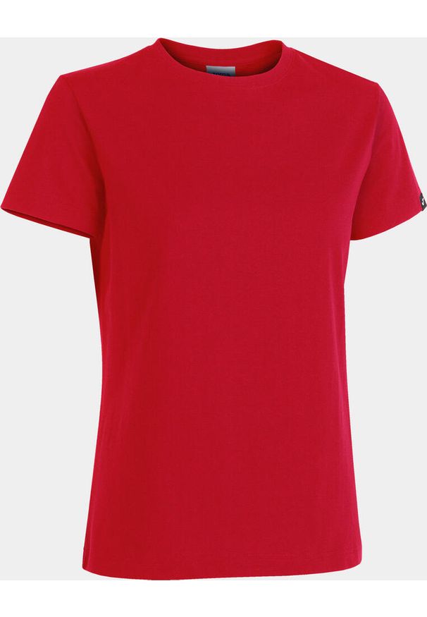 Damska koszulka Joma Desert, 100% bawełna, czerwona, 2XL. Kolor: czerwony. Materiał: bawełna. Sport: fitness