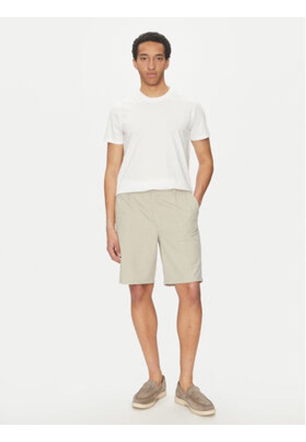 Only & Sons Szorty materiałowe Lou 22032473 Beżowy Regular Fit. Kolor: beżowy. Materiał: syntetyk