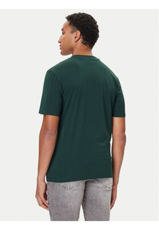 Hugo - HUGO T-Shirt Dero222 50466158 Zielony Regular Fit. Kolor: zielony. Materiał: bawełna
