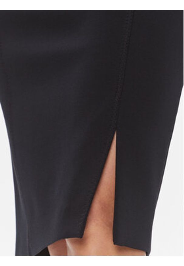 BOSS Spódnica ołówkowa Vukeva 50505973 Granatowy Slim Fit. Kolor: niebieski. Materiał: wiskoza