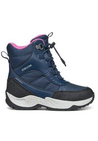 Geox Śniegowce J Sentiero Girl B Ab J36FVB 054FU C4268 M Granatowy. Kolor: niebieski