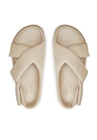 ecco - ECCO Sandały Cozmo Pf W 20665301378 Brązowy. Kolor: brązowy. Materiał: skóra #3