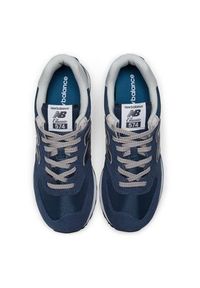 New Balance Sneakersy ML574EVN Granatowy. Kolor: niebieski. Materiał: zamsz, skóra. Model: New Balance 574 #2