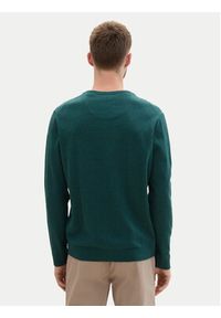 Tom Tailor Sweter 1039806 Zielony Regular Fit. Kolor: zielony. Materiał: bawełna #5