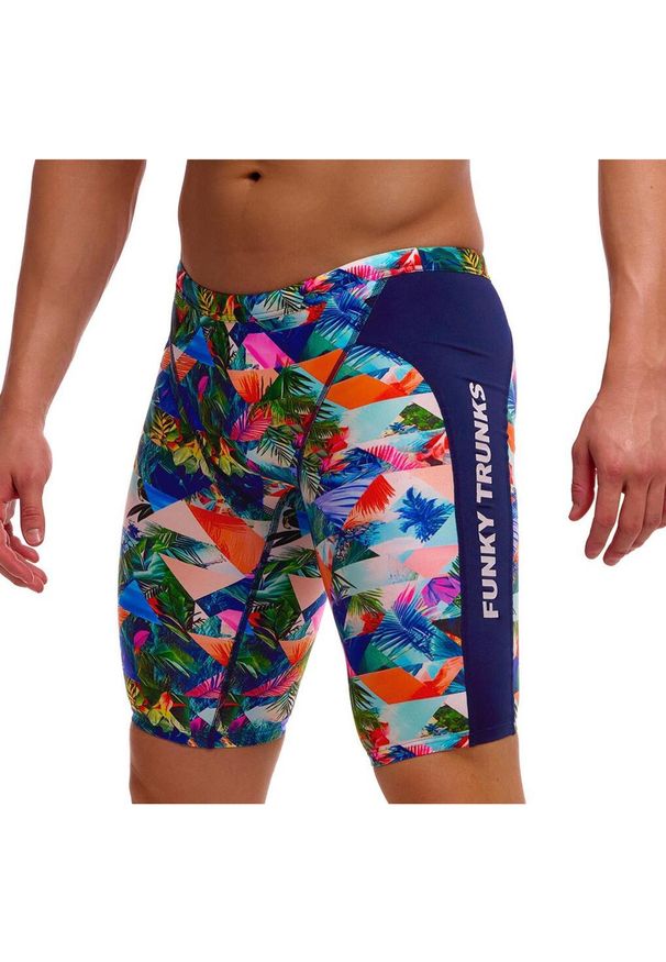 FUNKY TRUNKS - Spodenki do pływania Jammery Funky Trunks Palm Prism. Kolor: wielokolorowy