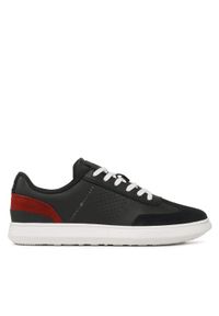 TOMMY HILFIGER - Tommy Hilfiger Sneakersy Corporate Seasonal Cup Leather FM0FM04491 Granatowy. Kolor: niebieski. Materiał: skóra