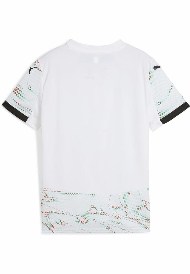 Puma - Młodzieżowa koszulka wyjazdowa Portugalia 2025 PUMA White Black. Kolor: biały, wielokolorowy, czarny