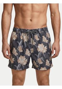 BOSS Szorty kąpielowe Iris 50555111 Szary Regular Fit. Kolor: szary. Materiał: syntetyk #1