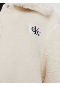 Calvin Klein Jeans Kurtka przejściowa J20J221893 Écru Relaxed Fit. Materiał: syntetyk