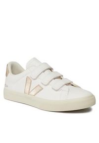 Veja Sneakersy Recifee Logo Chromefree Leather RC0502762B Biały. Kolor: biały. Materiał: skóra #3