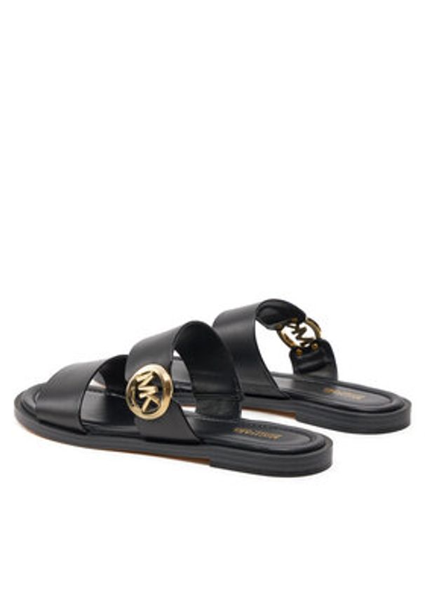 MICHAEL Michael Kors Klapki Vera 40S4VEFS3L Czarny. Kolor: czarny. Materiał: skóra