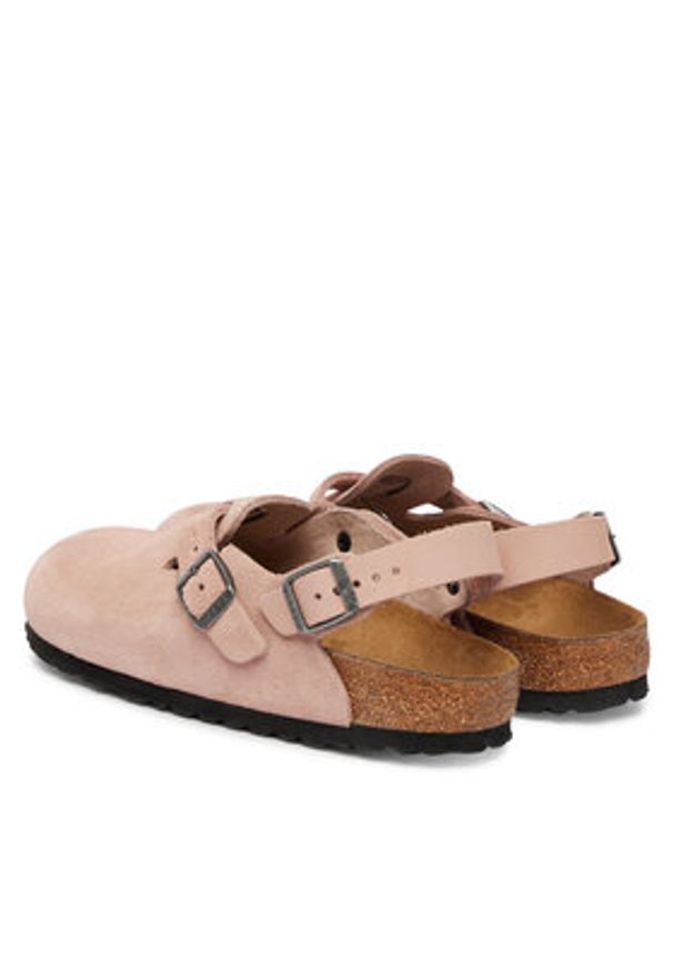 Birkenstock Sandały Tokio 1031636 Różowy. Kolor: różowy. Materiał: zamsz, skóra