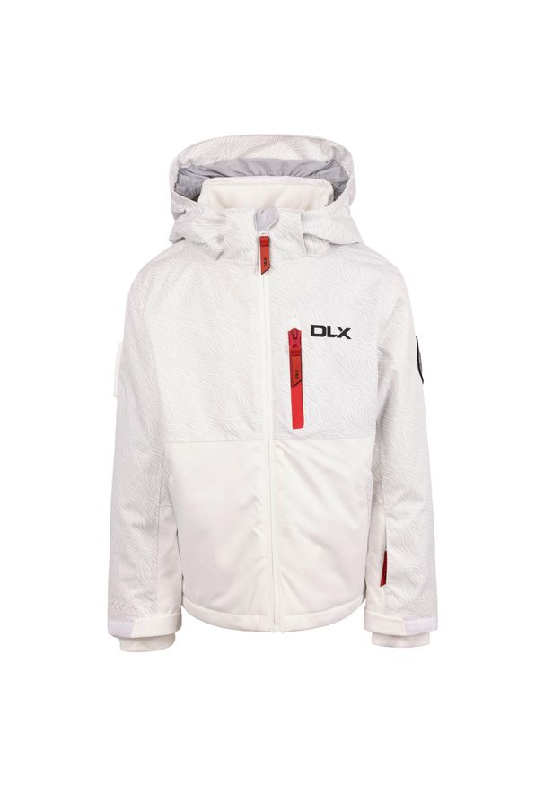 TRESPASS - Kurtka Narciarska Dla Dzieci Keeya DLX. Kolor: biały. Sezon: zima. Sport: narciarstwo