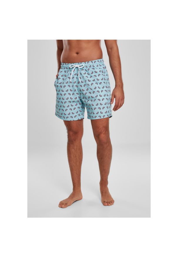 Urban Classics - Urban classic melon Short wim. Kolor: niebieski. Sezon: lato