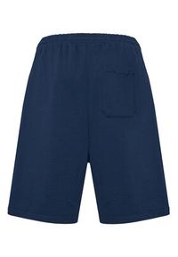 TOMMY HILFIGER - Tommy Hilfiger Szorty sportowe Terry UM0UM03914 Granatowy Regular Fit. Kolor: niebieski. Materiał: bawełna. Styl: sportowy #3