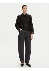 Munthe Koszula Ferdie 251102025128 Czarny Regular Fit. Kolor: czarny. Materiał: bawełna, wiskoza #2