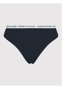 TOMMY HILFIGER - Tommy Hilfiger Komplet 3 par stringów UW0UW02829 Kolorowy. Materiał: bawełna. Wzór: kolorowy #10