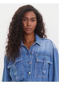 Guess Kombinezon W5YD58 D5B94 Niebieski Regular Fit. Kolor: niebieski. Materiał: syntetyk #4