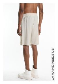 La Haine Inside Us Szorty | 3M M1248 | Mężczyzna | Beżowy. Okazja: na co dzień. Kolor: beżowy. Materiał: wiskoza, poliamid. Styl: casual, elegancki #6