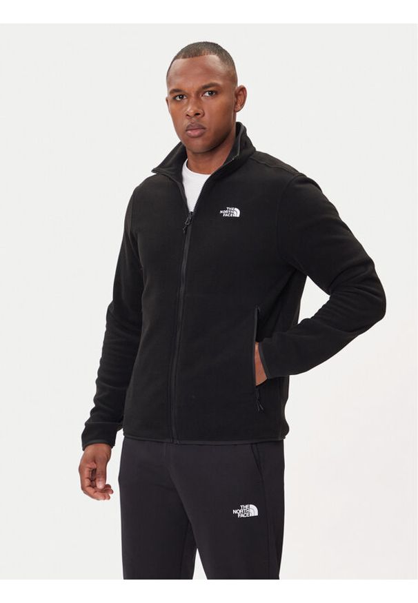 The North Face Polar Glacier NF0A8D0R Czarny Regular Fit. Kolor: czarny. Materiał: syntetyk