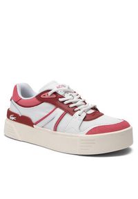 Lacoste Sneakersy L002 Evo Logo Tongue 747SFA0056 Biały. Kolor: biały. Materiał: materiał #5