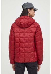 Hollister Co. kurtka męska kolor bordowy przejściowa. Kolor: czerwony. Materiał: poliester #3