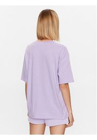 Roxy T-Shirt ERJZT05461 Fioletowy Regular Fit. Kolor: fioletowy. Materiał: bawełna #2