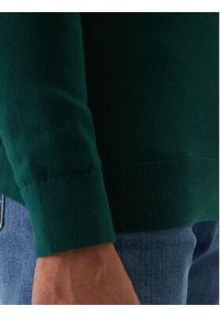 TOMMY HILFIGER - Tommy Hilfiger Sweter Essential Ssnl MW0MW39999 Zielony Regular Fit. Kolor: zielony. Materiał: bawełna #5