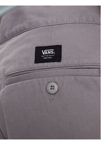 Vans Szorty materiałowe Authentic Chino VN0A5FJX Szary Relaxed Fit. Kolor: szary. Materiał: materiał, bawełna, syntetyk