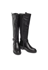 Jenny Fairy Kozaki WS5122-08 Czarny. Kolor: czarny. Materiał: skóra #5