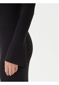 BARDOT - Bardot Sukienka dzianinowa 59801DB Czarny Slim Fit. Kolor: czarny. Materiał: syntetyk #3