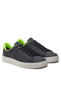 BOSS - Boss Sneakersy Rhys Tenn pusdth 50502869 Granatowy. Kolor: niebieski. Materiał: skóra #4