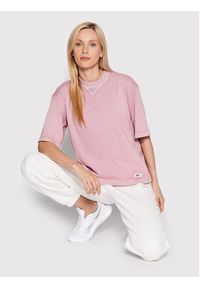 Reebok T-Shirt Boxy HK6950 Różowy Relaxed Fit. Kolor: różowy. Materiał: bawełna #5