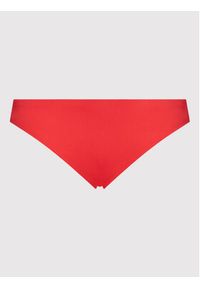 Seafolly Dół od bikini S.Collective Hipster 40473-942 Czerwony. Kolor: czerwony. Materiał: syntetyk