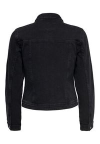 only - ONLY Kurtka jeansowa 15192447 Czarny Regular Fit. Kolor: czarny. Materiał: bawełna, jeans #4