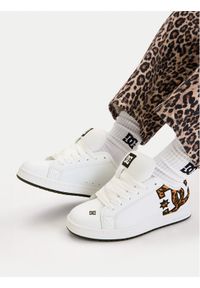 DC Shoes Sneakersy CEOWB-V5-10116 Biały. Kolor: biały. Materiał: skóra #1