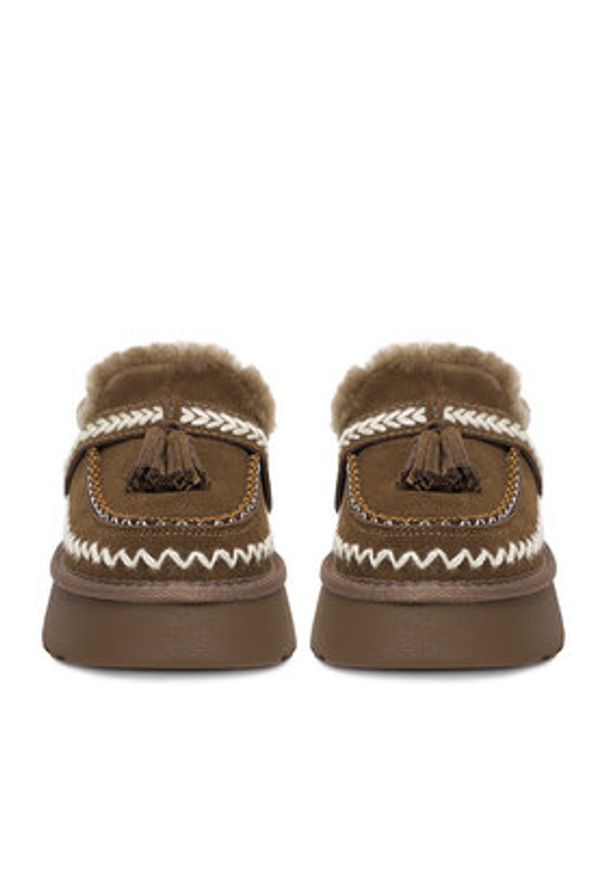 Badura Śniegowce EO-CRYSTAL-TS6291 Brązowy. Kolor: brązowy. Materiał: zamsz, skóra