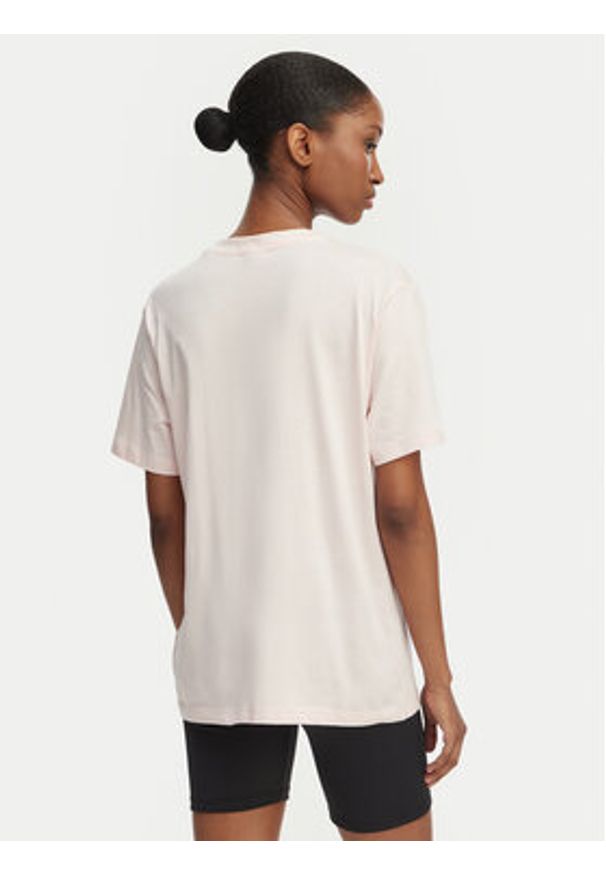 Guess T-Shirt V6GI14 K2981 Różowy jasny Relaxed Fit. Kolor: różowy. Materiał: bawełna