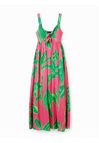 Desigual Sukienka letnia 23SWVW60 Kolorowy Regular Fit. Materiał: wiskoza. Wzór: kolorowy. Sezon: lato