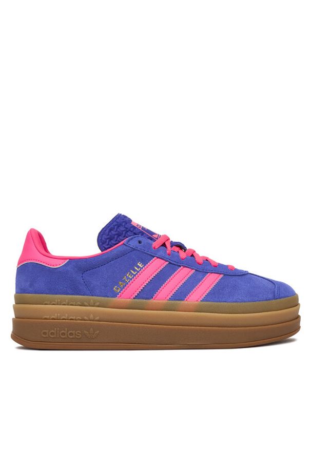 Adidas - adidas Sneakersy Gazelle Bold W IH4193 Niebieski. Kolor: niebieski. Materiał: zamsz, skóra. Model: Adidas Gazelle